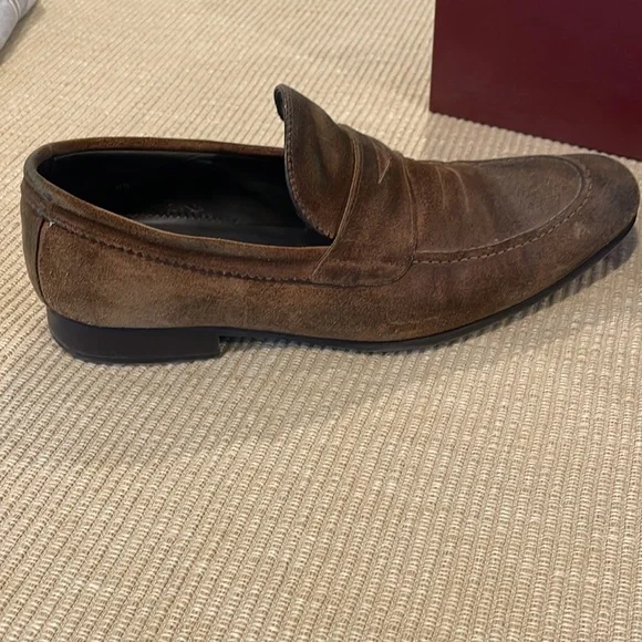 To Boot New York Brushed Leather Dark Brown Men’s Size 8.5 - Picture 4 of 11